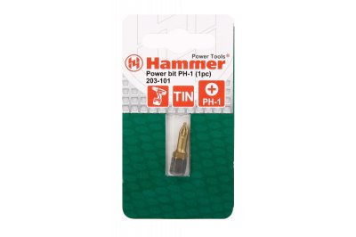    Hammer Flex 203-101 PB PH-1 25mm (1pc) TIN, 1 .
