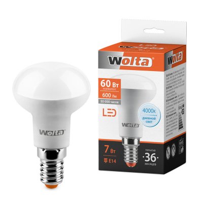   Wolta LED R50/7W/4000K/E14 25S50R7E14
