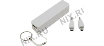     KS-is Power Bank KS-200 White (USB, 2200mAh,4 ,Li-lon)