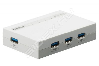   USB- Orico H4988-U3 White