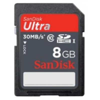     SD 8Gb SanDisk Ultra (SDSDU-008G-U46) SDHC Class 10 (Retail)