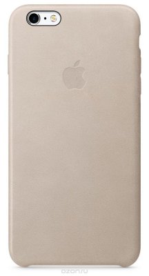   Apple   iPhone 6S Plus Leather Case Rose Gray MKXE2ZM/A