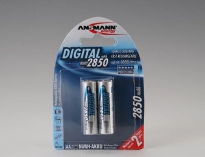    ANSMANN R6 AA 2850 mAh-2BL/24 Digital (5035082)