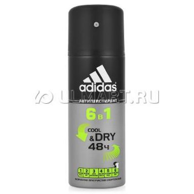   -- Adidas Anti-perspirant Spray Male 6 in 1, 150 