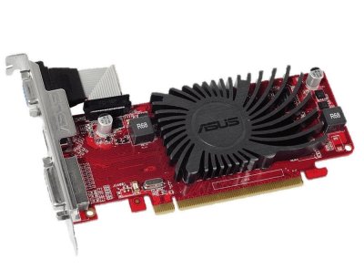    ASUS Radeon R5 230 2560x1600 650Mhz PCI-E 2.1 2048Mb 1200Mhz 64 bit DVI HDMI HDCP (R5230-