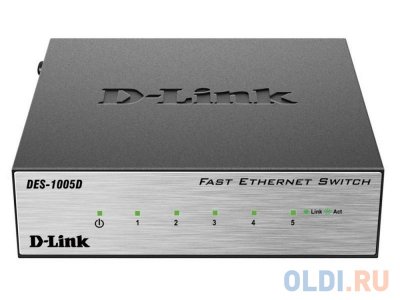    D-LINK DES-1005D/O2A/O2B  5  10/100Mbps
