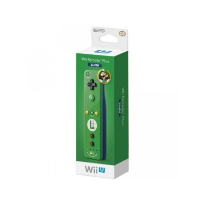     Nintendo Wii Remote Plus   Motion Plus Luigi Edition ( 