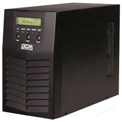   UPS 3000VA PowerCom Macan (MAS-3000)+ComPort+USB+  /RJ45 (- . )