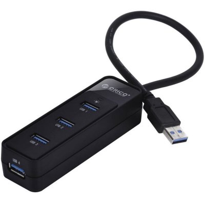    USB Orico W5PH4-U3-BK 4-Ports Black