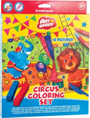     Erich Krause 6 +  8 +2  Circus Coloring Set Artberry