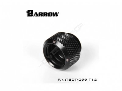   Barrow Black G1/4" Acrylic Adapter