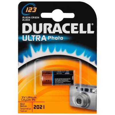     Duracell CR123 ULTRA 1  A0001263