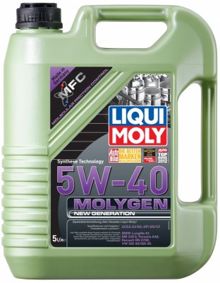    LIQUI MOLY Molygen New Generation 5W-40, HC-, 5  (9055)