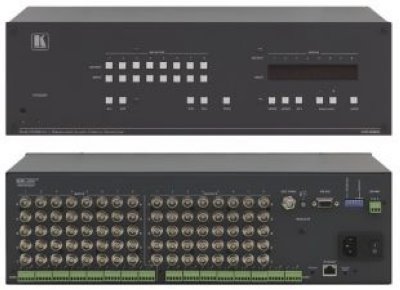 Товар почтой Kramer VP-88K Коммутатор 8 х 8 c игналов RGBHV и балансных звуковых стереосигналов c системой KR-I