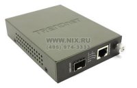    TRENDnet (TFC-1000MGA) 1000Base-T to SFP Media Converter (1UTP, 1SFP)