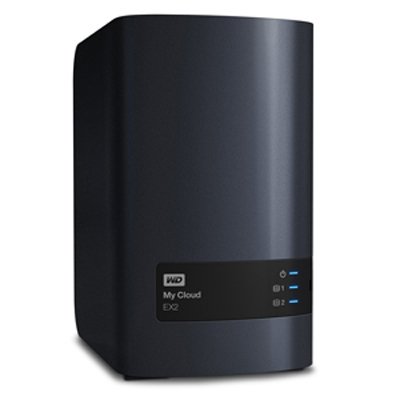   Western Digital WDBWAK0040JCH-EEUE  RAID- My Cloud EX2 4TB (1200MHz,512MB,2*3.5" SA