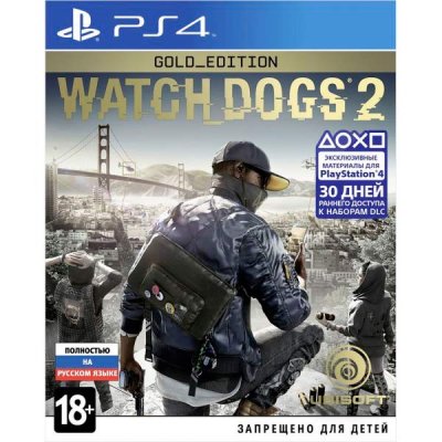     PS4 . Watch Dogs 2 Gold Edition