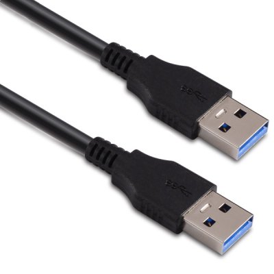     MrCable USB 3.0 AM-AM 1m Black MDU3.AA.MM-01-PM