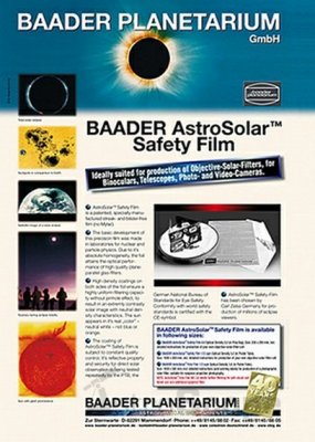    BAADER PLANETURIUM AstroSolar Photo, 100x50 