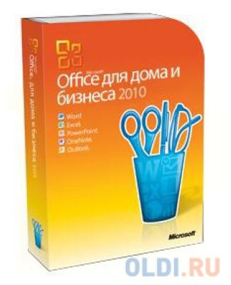     Microsoft Office Home and Business 2010 32-bit/x64 Russian DVD (T5D-00415)