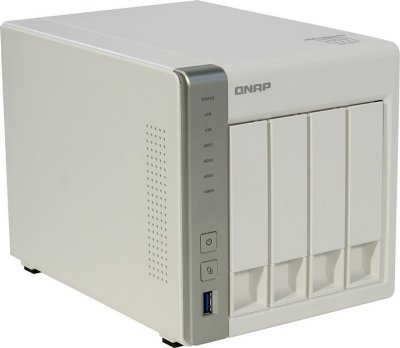     QNAP NAS Server (TS-431) (4x3.5"/2.5" HDD SATA, RAID0/1/5/5+/6/10, 2xGbLAN, 3xUSB3