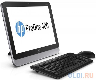    19.5" HP ProOne 400 AIO 1600 x 900 Intel Celeron-G1840T 4Gb 500Gb Intel HD Graphics 64  W