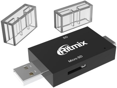    - Ritmix CR-2092 USB/USB-Type-C/SD/microSD Black