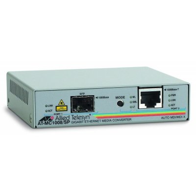    Allied Telesis AT-MC1008/SP-YY 1000T to SFP