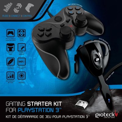      SONY PS3 Gioteck Gaming Starter Kit (GSKPS3-11-M0)