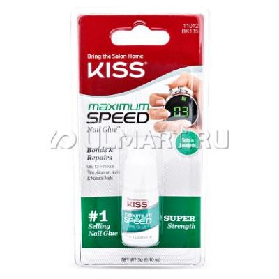      Kiss Max Speed Nail Glue, 3 ,