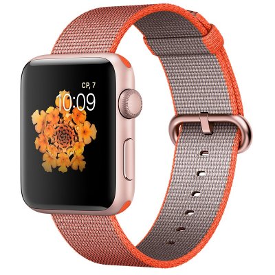     APPLE Watch Series 2 42mm Pink Gold with Orange Space-Anthracite Band MNPM2RU/A
