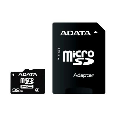     32Gb - A-Data - Micro Secure Digital HC Class 4 AUSDH32GCL4-RA1    SD