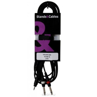   Stands&Cables YC-001-5   mini-Jack - 2xJack, 5 
