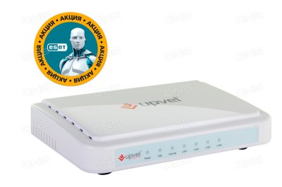    UPVEL UR-104AN ADSL2+   4  Ethernet 10/100 /   IP-TV