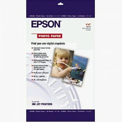    Epson Photo Paper 4x6(20) C13S041134