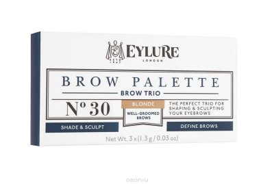      Eylure     30 Brow Palette - Blonde  3*3 
