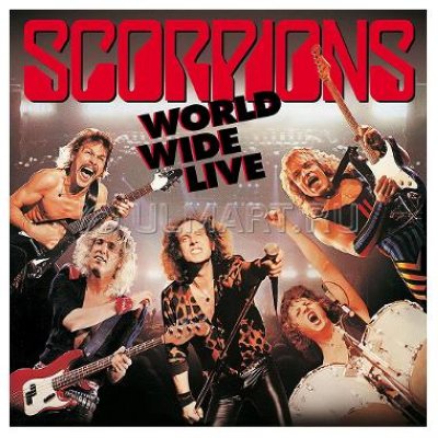   CD  SCORPIONS "WORLD WIDE LIVE (50TH ANNIVERSARY DELUXE EDITION)", 1CD_CYR