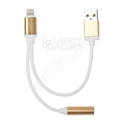    Lightning - 3.5mm Jack + USB  Apple iPhone 7, 7 Plus (Liberti Project 0L-00031096) (