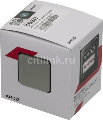    AMD Sempron X4 3850 Socket-AM1 (SD3850JAHMBOX) (1.3/5000/2Mb/Radeon HD 8280) Kabini Box