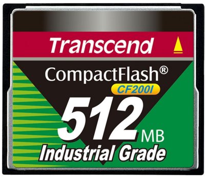     512Mb - Transcend 200x Industrial Grade - Compact Flash TS512MCF200I (!)