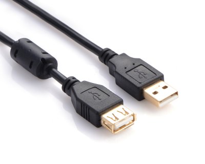     Greenconnect Premium USB 2.0 AM-AF Black GCR-UEC3M-BD2S-5.0m