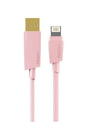     ROCK MFI USB-Lightning Cable 1.2m RCB0401 Rose Gold