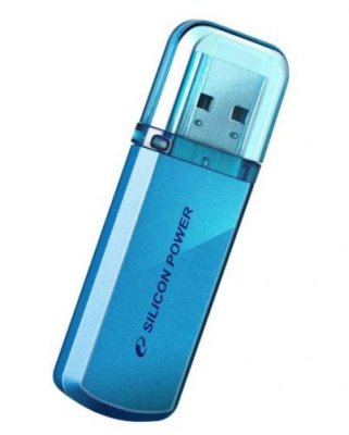   USB Flash  Silicon Power 4Gb Helios 101 Blue USB 2.0 (SP004GBUF2101V1B)