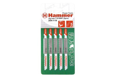      Hammer Flex 204-119 JG WD T101BRF (5pcs)  / , 74 ,  2.5, BiM, 5