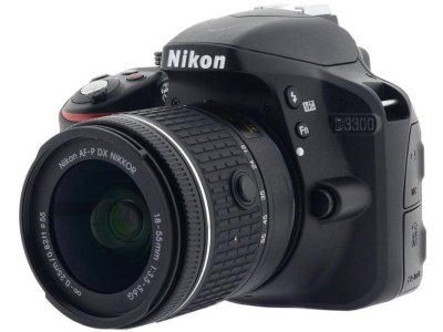    Nikon D3300 Kit 18-55 mm F/3.5-5.6G AF-P Black