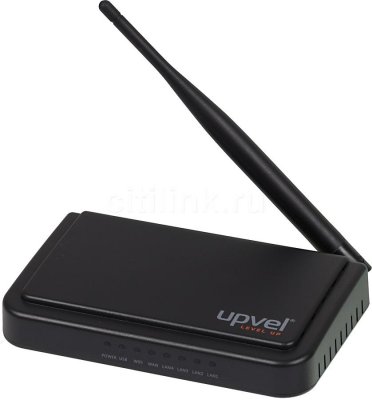    UPVEL (UR-313N4G) Wireless Router (4UTP 10/100Mbps, 1WAN, 802.11b/g/n)