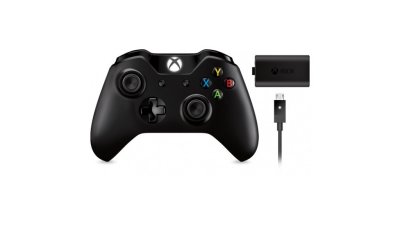   XBOX   Controller  ONE () + Play & Charge Kit Black ()  O