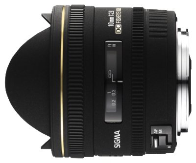     Sony Sigma AF 10 mm F/2.8 EX DC Fisheye HSM .
