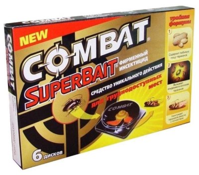   Combat New SuperBait   6 .