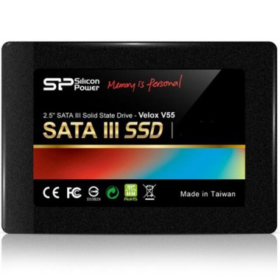    (SSD)   Silicon Power Velox V55 120Gb (SP120GBSS3V55S25)